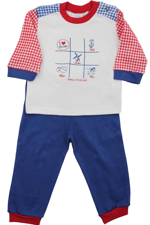 Erkek Bebek Pijama Takımı SOS Oyunu Erkek Bebek Takımı Uzun Kollu İnterlok Kumaş Uygun Bebe