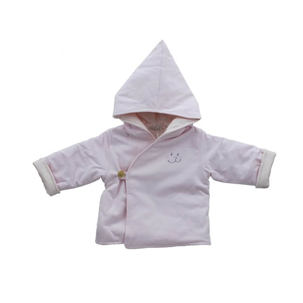 Mont Ceket Yelek Gülen Yüz Kız Bebek Kapşonlu Ceket Uygun Bebe