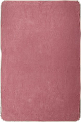 Battaniye Çift Taraflı Bebek Battaniyesi 100x150 cm Pembe Tembel Hayvan Baskılı Uygun Bebe