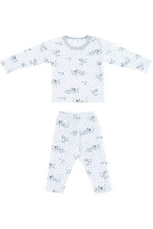Dalmaçyalı Desenli Bebek Pijama Takımı