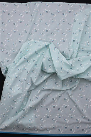 Nevresim Takımları Bebek Nevresim Battaniye Takımı 60x120 cm Neşeli Penguen Uygun Bebe